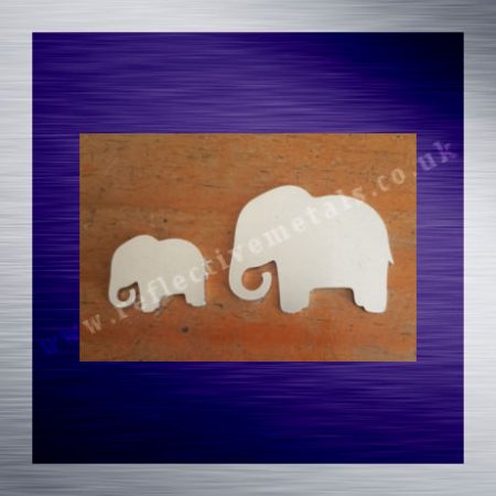 Laser Cut Elephants