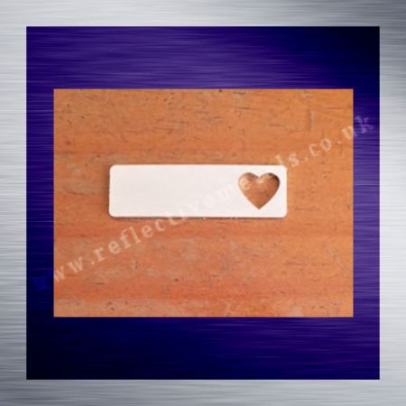 Rectangle with heart cut out