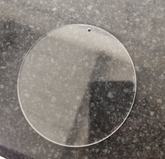3 Circle - Acrylic Blank - with Hole – SparkleBerry INK